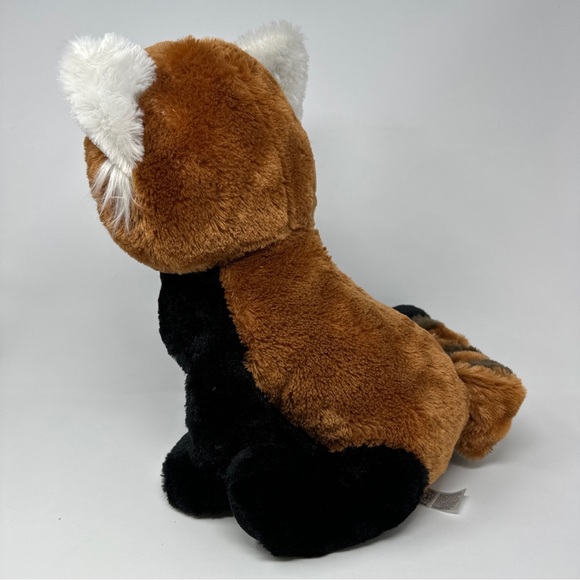 Fiesta Red Panda Fox Black Brown 16" Plush Stuffed Animal Toy Clean - Picture 7 of 12